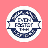 Nice 'N CLEAN SecureFlush Fragranced Moist Toilet Tissue with Almond Milk   40 per pack