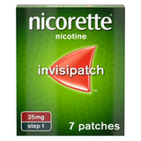 Nicorette Invisi 25mg patch - 7 patches
