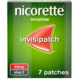 Nicorette Invisi Patch Step 2 15 mg 7 Patches (Stop Smoking Aid) 7 per pack