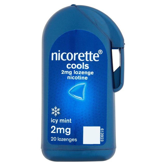 Nicorette Lozenges Mint 2mg Icy Cools 20 per pack