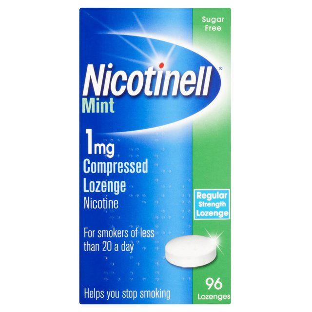 Nicotinell Mint 1mg Sugar Free Lozenge 96 per pack