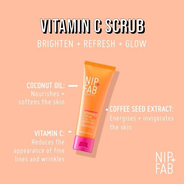 Nip+Fab Vitamin C Fix Facial Scrub 75ml