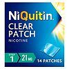 NiQuitin Clear Patch 21mg -  14 Patches - Step 1