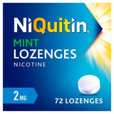 NiQuitin Mint 2mg Lozenges Nicotine 72 Lozenges 72 per pack