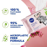 NIVEA Biodegradable 3 in 1 Micellair Micellar Cleansing Face Wipes 25 per pack