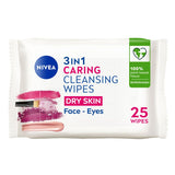 Nivea Biodegradable Cleansing Wipes Dry Skin
