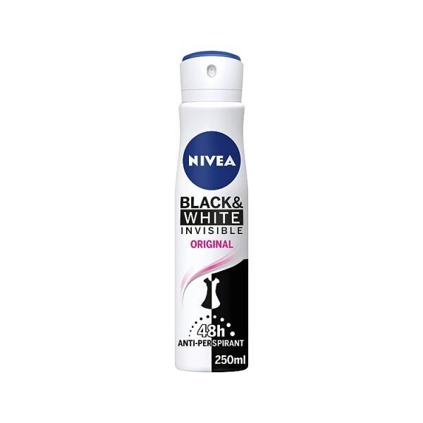 NIVEA Black & White Anti-Perspirant Deodorant Spray 250ml