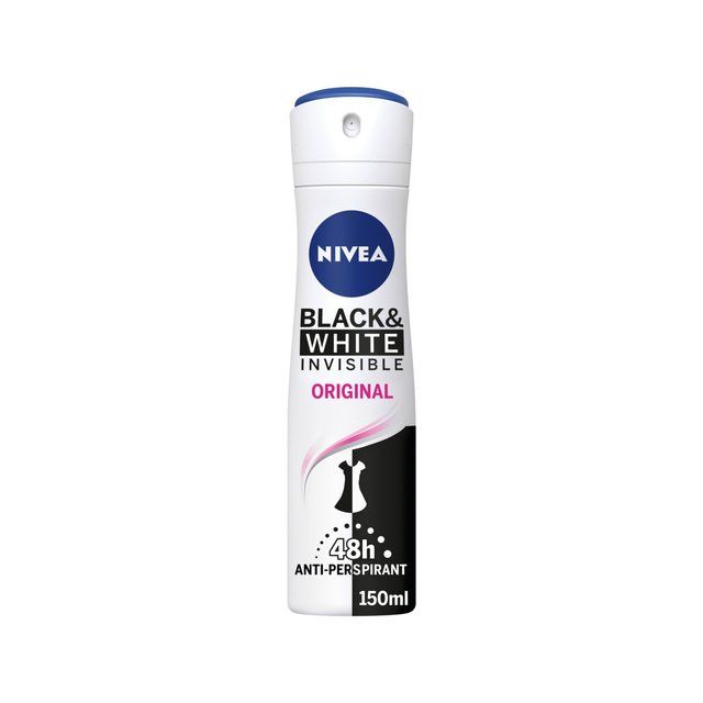Nivea Black & White Invisible Clear Anti-Perspirant Deodorant 150ml