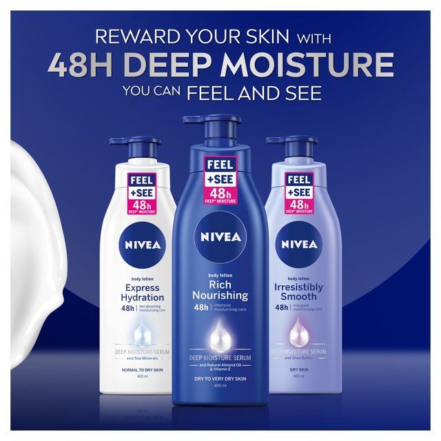 NIVEA Body Lotion for Dry Skin Rich Nourishing 400ml