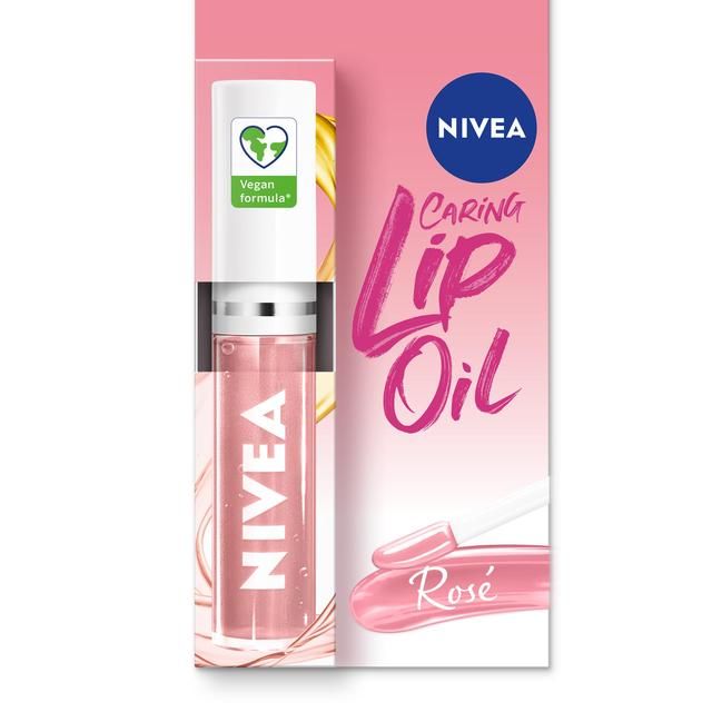 NIVEA Caring Rose Lip Oil 5.5g
