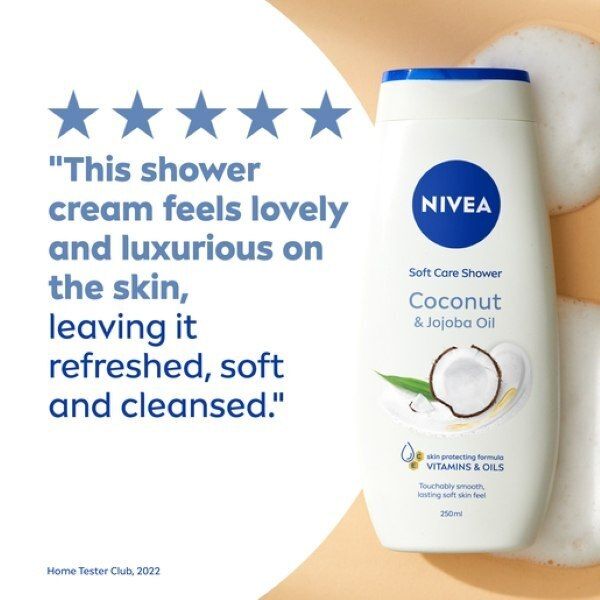 Nivea Coconut Shower Gel 250ml
