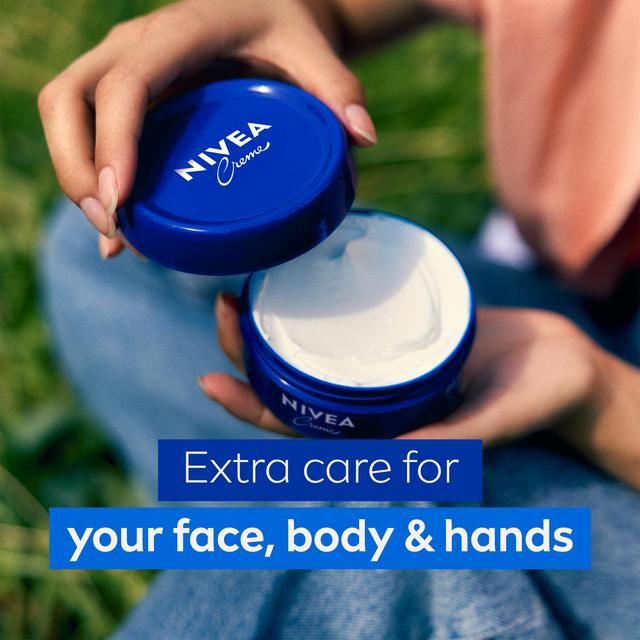 NIVEA Creme Moisturiser Cream for Face Hands & Body 200ml