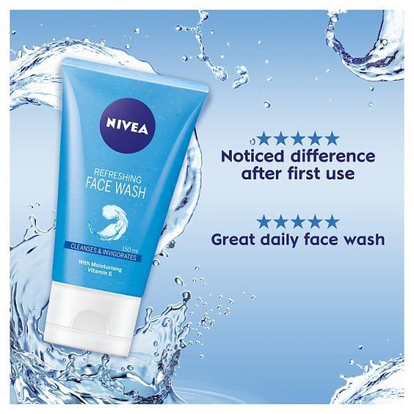 NIVEA Daily Essentials Refreshing Face Wash Gel 150ml