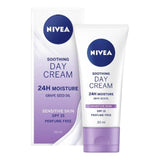 NIVEA Day Cream Face Moisturiser for Sensitive Skin SPF15 50ml