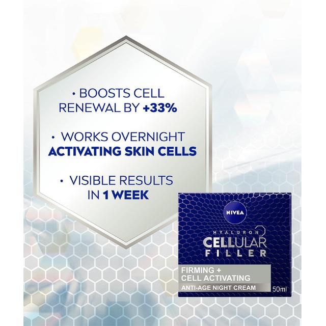 NIVEA Hyularon Cellular Filler Anti-Age Night Cream 50ml