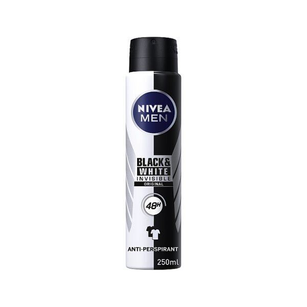 NIVEA MEN Black & White Anti-Perspirant Deodorant 250ml
