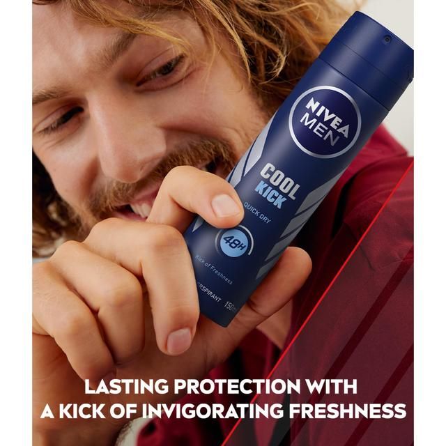 NIVEA Men Cool Kick Anti-perspirant Deodorant Spray 150ml