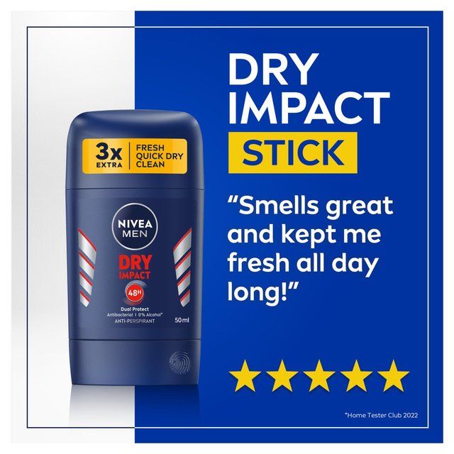 NIVEA Men Deodorant Stick Dry Impact   50ml
