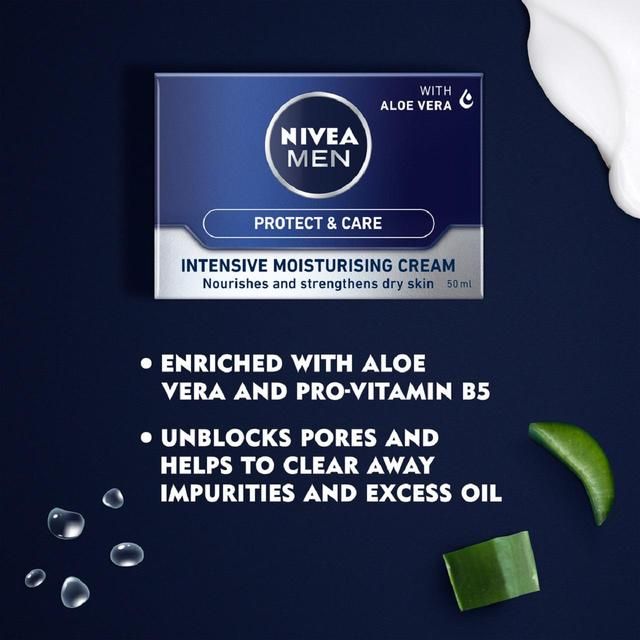 NIVEA MEN Protect & Care Intensive Face Moisturiser 50ml