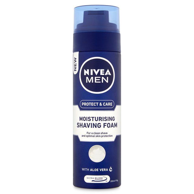 NIVEA MEN Protect & Care Moisturising Shaving Foam   200ml