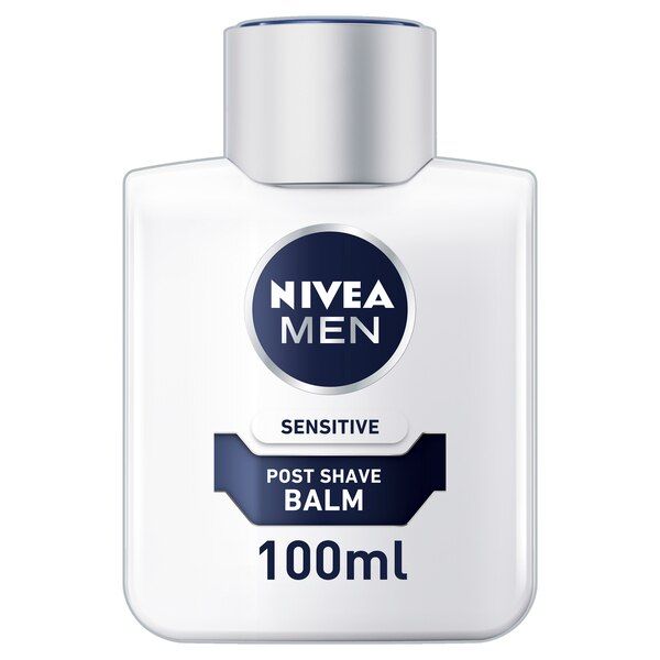 NIVEA MEN Sensitive Post Shave Balm with 0% Alcohol, 100ml