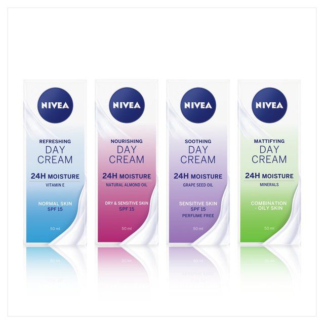 NIVEA Night Cream Face Moisturiser for Sensitive Skin 50ml