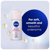 NIVEA Pearl & Beauty Anti-Perspirant Deodorant Roll-On 50ml