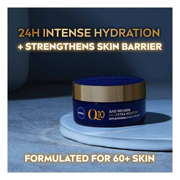 NIVEA Q10 Power 60+ Anti-Wrinkle Night Cream 50ml