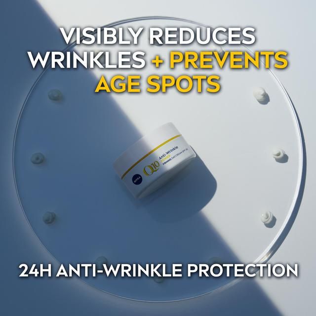 NIVEA Q10 Power Anti-Wrinkle Age Spot Day Face Cream SPF30 50ml