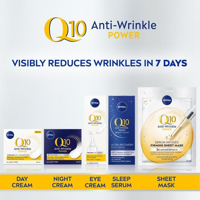 NIVEA Q10 Power Anti-Wrinkle Day Face Cream SPF15 50ml