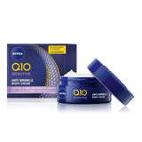 NIVEA Q10 Power Anti-Wrinkle Night Face Cream for Sensitive Skin 50ml