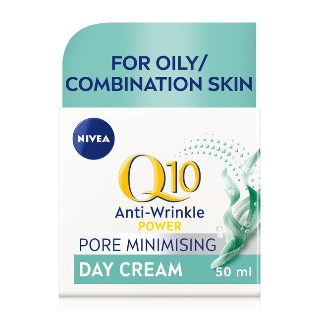 NIVEA Q10 Power Anti-Wrinkle Pore Refining Day Face Cream SPF15 50ml