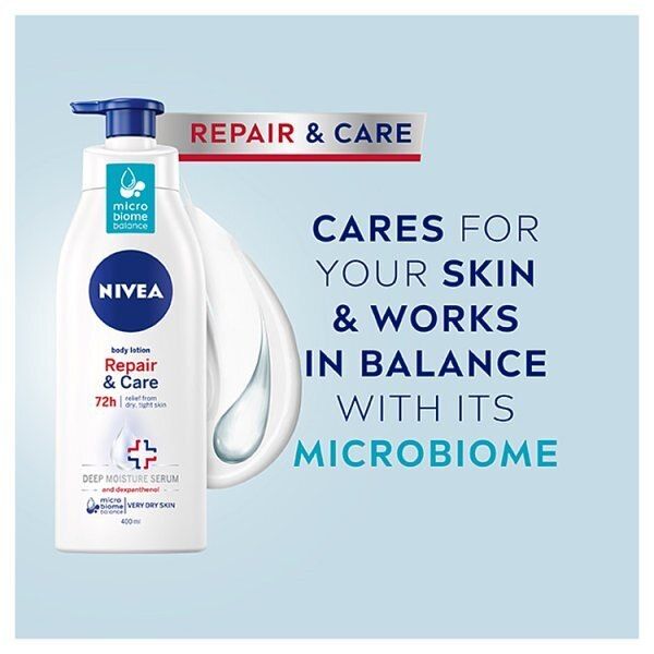NIVEA Repair & Care 72h Body Lotion for Very Dry Skin 400ml