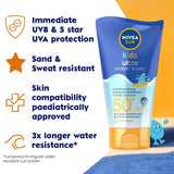NIVEA SUN Kids Protect & Play Ultra SPF 50+ Sun Cream   150ml