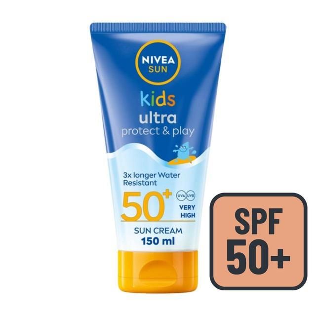 NIVEA SUN Kids Protect & Play Ultra SPF 50+ Sun Cream   150ml