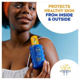 NIVEA SUN Protect & Moisture SPF 50+ Sun Lotion Spray 200ml