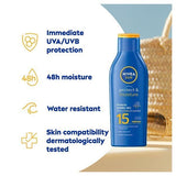 NIVEA SUN Suncream Lotion Protect & Moisture SPF15 200ml