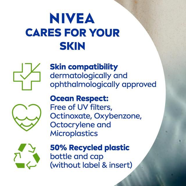 NIVEA SUN UV Face Invisible Daily Fluid SPF 50 Sunscreen   40ml