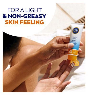 NIVEA SUN UV Face Shine Control Sun Cream SPF50 50ml