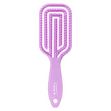 No Knot Co Paddle Brush Lilac