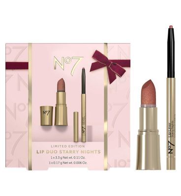 No7 Limited Edition Lip Duo Starry Nights 2 Piece Set