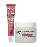 No7 Restore & Renew MULTI ACTION Day Cream & Serum Bundle