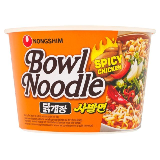 Nongshim Spicy Chicken Bowl Noodles 100g