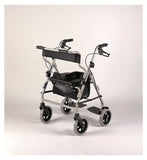 NRS Healthcare A-Series 4-Wheel Rollator – Silver