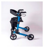 NRS Healthcare Compact Easy Rollator – Blue