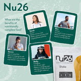 NU26 Nutritionally Complete Real Food Raspberry Shake 1kg