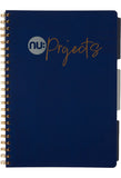 Nuco Navy A4 Project Book
