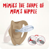 NUK Star Soother 6-18m Red & Yellow 2 Pack   2 per pack