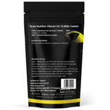 Nuke Nutrition Vitamin D3 Tablets 10,000iu -365ct