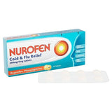Nurofen Cold and Flu Pain Relief Ibuprofen 200mg Tablets 16s